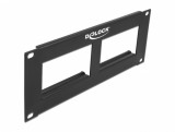 Panou 10&quot; Easy 45 cut-out 2U Negru, Delock 81379
