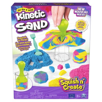 KINETIC SAND SET DE CREATIE SQUISH foto
