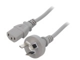 Cablu Alimentare 3x0,75mm2 AS/NZS 3112 la IEC C13 PVC 1,5m