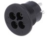 Conector Circular Mamă 3 PIN Cositorit 3A