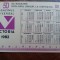 C9 6 - 1982 - Calendar de buzunar - Programul returului Diviziei A la fotbal
