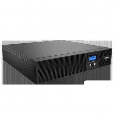 UPS NJOY &quot;ARGUS 3000&quot; Line Int. cu sinusoida pura cu management rack 3000VA/1800W AVR IEC x 8 4 x baterie 12V/7.5Ah display LCD back-up 1 -