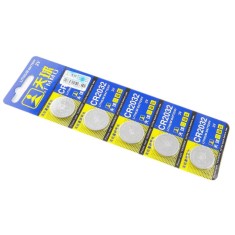 Set 5buc. blister Baterie Bios tip buton CR2032, 3V , compatibil Laptop/ Calculator/ Telecomanda foto