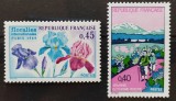 BC118, Franta 1969 si 1972, 2 serii flori, turism