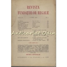 Revista Fundatiilor Regale - Anul III, Nr.: 6/1936