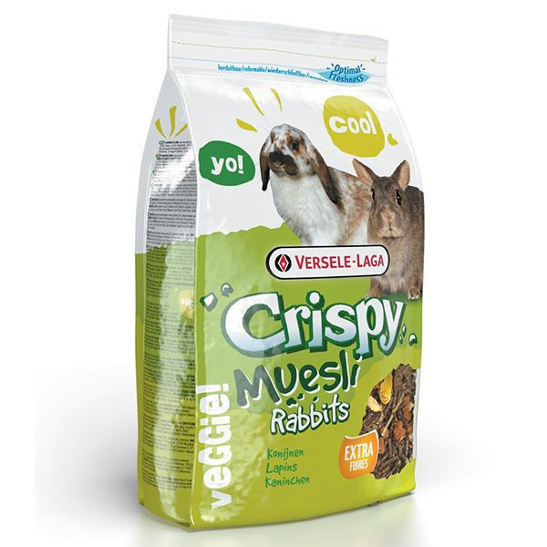 Versele Laga Crispy Muesli Rabbits 2,75kg - hrană pentru iepuri