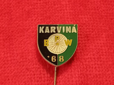 Insigna - Clubul 1968 BPW KARVINA - Cursa de Ciclism - Turul Pacii foto
