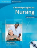 Cambridge English for Nursing Pre-Intermediate Student&#039;s Book with Audio CD