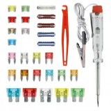 Set sigurante + tester 12V, sigurante de la 2A la 75A, SWISS Drive, 29 de bucati AutoDrive ProParts