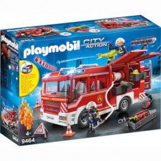 Set de Constructie Playmobil Masina de Pompieri cu Furtun foto