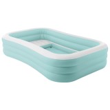 INTEX Float pentru lounge pe piscină INTEX Albastru deschis și alb PVC 42035612