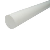 Bara teflon Ptfe, politetrafluoretilena alba 1000x50mm 4.51 Kg