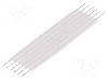 Banda FFC, {{Numar miezuri}} pini, lungime 25,4mm, seria Flexstrip, TE Connectivity - 3-1437130-4