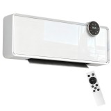 HOMCOM &Icirc;ncălzitor Electric 2000W de Perete cu 3 Moduri, Temperatura Reglabilă, Timer și Telecomandă, Alb | Aosom Romania