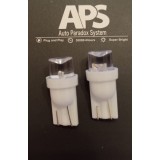 Set 2 becuri auto W5W/ T10- 1 Smd alb