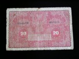 M1 - Bancnota foarte veche - Polonia - 20 marek - 1919