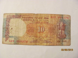 CY - 10 rupees rupii 1992 India
