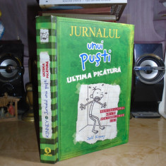 JEFF KINNEY - JURNALUL UNUI PUSTI * VOL. 3 : ULTIMA PICATURA , 2011 #