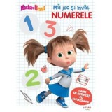 Masha si Ursul. Ma joc si invat. Numerele. Carte de activitati cu autocolante