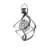 Lampa Solara Gradina LED Multicolor Acamar Strend Pro, 16cm, Inox/Plastic, Autonomie 8h