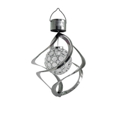 Lampa solara pentru gradina, 1 LED multicolor, 16 cm, Acamar GartenVIP DiyLine foto