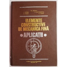 Elemente constructive de mecanica fina (Aplicatii) &ndash; Tr. Demian