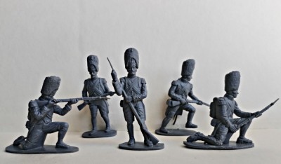 Grenadieri Francezi Napoleon 1815 plastic vintage Airfix 5 figurine 1/32 5 cm foto
