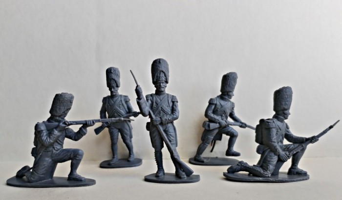 Grenadieri Francezi Napoleon 1815 plastic vintage Airfix 5 figurine 1/32 5 cm