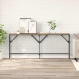 vidaXL Masă de consolă stejar artizanal 180 x 29 x 75 cm Lemn compozit