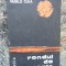 Rondul de noapte - Vasile Caia, 1989