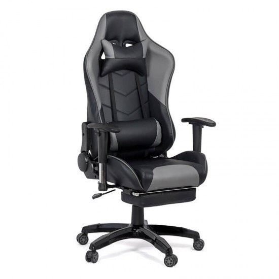 SCAUN GAMING CU SPATAR RABATABIL OFF 306 GRI