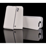 Husa Flip Slim IRON pentru Nokia Lumia 610, Albă