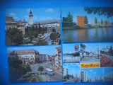 Carti Postale Targu Mures Circulate, Transilvania, Romania dupa 1918, Lot 4 Bucati