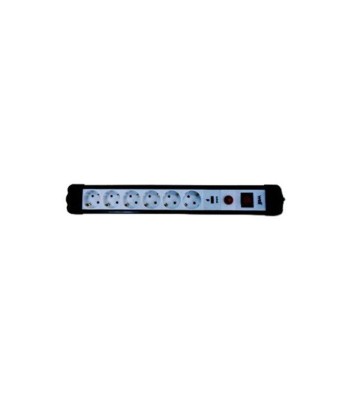 Prelungitor 6 prize 3m cu protectie 3xG1.5mmp Well foto