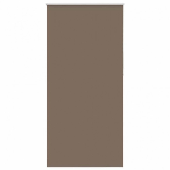vidaXL Jaluzea cu role opace cafea 95x210 cm lățime țesătură 90,7 cm 4011049
