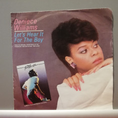 Denience Williams – Let’s Hear It....(1984/CBS/Holland)- Vinil/Vinyl Single/NM+