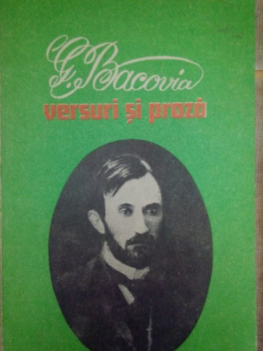 G. Bacovia - Versuri si proza (1990)