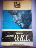 Compendiu O. R. L. - D. Sarafoleanu, C. Sarafoleanu