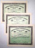 1934 Lot (3 buc.) INTREPRINDERILE FORESTIERE ROMANE 200 lei