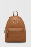 Cumpara ieftin Love Moschino rucsac femei, culoarea bej, mare, neted, JC4054PP1GLD120A