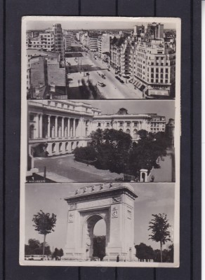 BUCURESTI ARCUL DE TRIUMF CIRCULATA 1939 foto