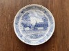 Farfurie din portelan suedez GUSTAVSBERG, BRYGGERI AB FALKEN, trasura distileriei din Falkenberg la 1896, Farfurii