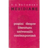 Meridiane - pagini despre literatura universala contemporana