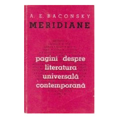 Meridiane - pagini despre literatura universala contemporana