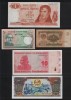 Set 5 bancnote de prin lume adunate (cele din imagini) #156, America Centrala si de Sud