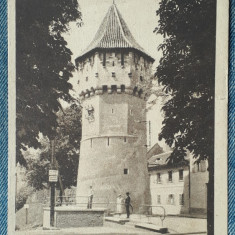 88 - Sibiu-Turnul Dulgherilor / carte postala / stampila, Nagyszeben,Hermanstadt