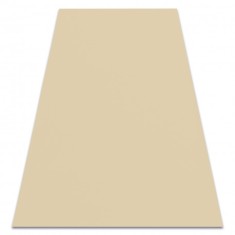 Covor anti-alunecare RUMBA 1963 o singură culoare cremă, 200x600 cm
