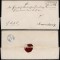 Germany 1859 Stampless Cover + Content Groeningen Braunschweig DB.326