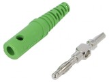 Mufă Banană Verde 4mm 32A