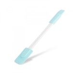 Spatula din silicon - albastru deschis - 24,5 x 4,5 cm